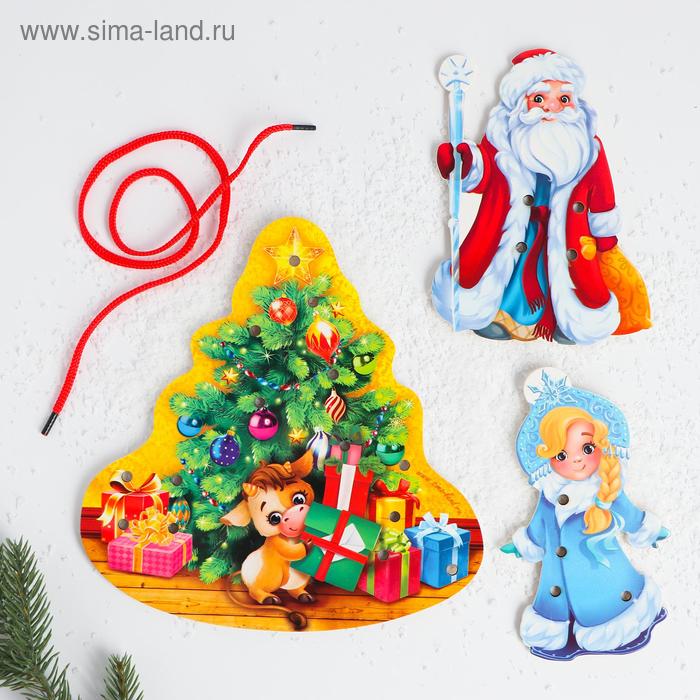 Шнуровка фигурная «С Новым годом»
Шнуровка фигурная «С Новым годом»