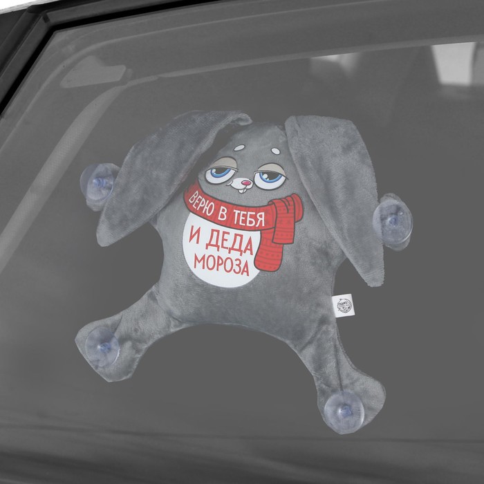 Автоигрушка «Верю в тебя и деда мороза», зайчик, на присосках, МИКС
Автоигрушка «Верю в тебя и деда мороза», зайчик, на присосках, МИКС