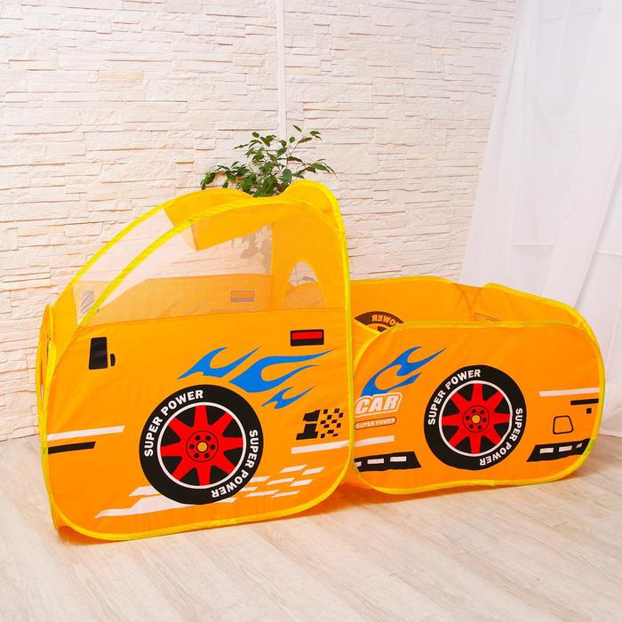 Детская игровая палатка «Машина» + сухой бассейн 74×144×81 см
Детская игровая палатка «Машина» + сухой бассейн 74×144×81 см