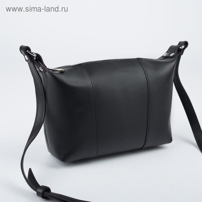 Сумка женская, отдел на молнии, наружный карман, цвет чёрный
Сумка женская, отдел на молнии, наружный карман, цвет чёрный