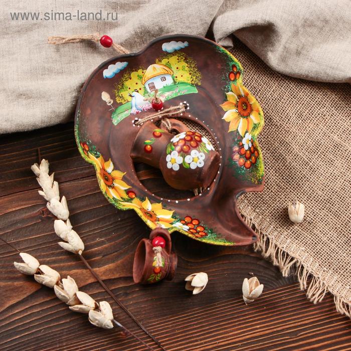 Оберег "Листик", расписной, 25 см × 19 см × 7 см
Оберег "Листик", расписной, 25 см × 19 см × 7 см