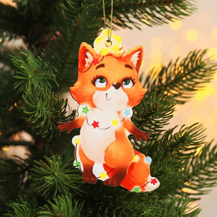 фото Подвеска «лисичка» лесная мастерская