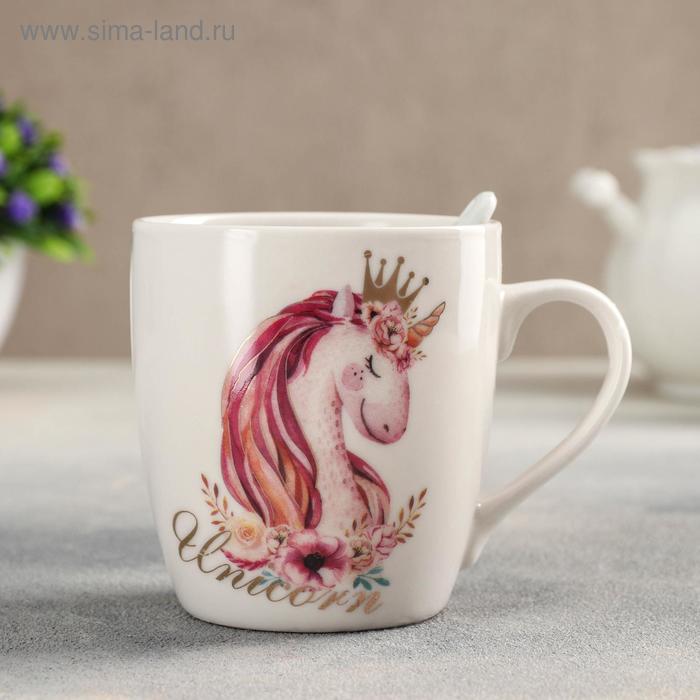 Кружка «Единорог», 260 мл, с ложкой, рисунок МИКС
Кружка «Единорог», 260 мл, с ложкой, рисунок МИКС
