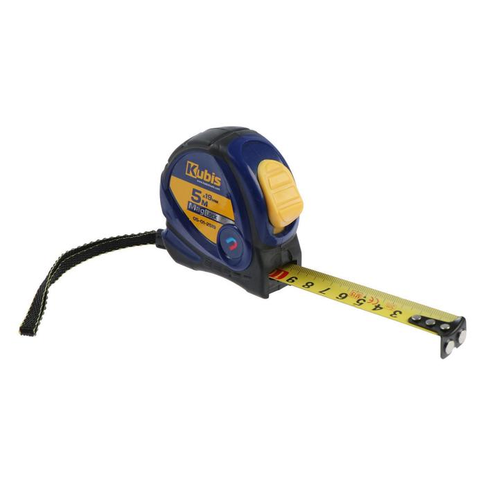 Рулетка KUBIS 05-01-2519, 5 м х 19 мм, с магнитами, Maglock
Рулетка KUBIS 05-01-2519, 5 м х 19 мм, с магнитами, Maglock