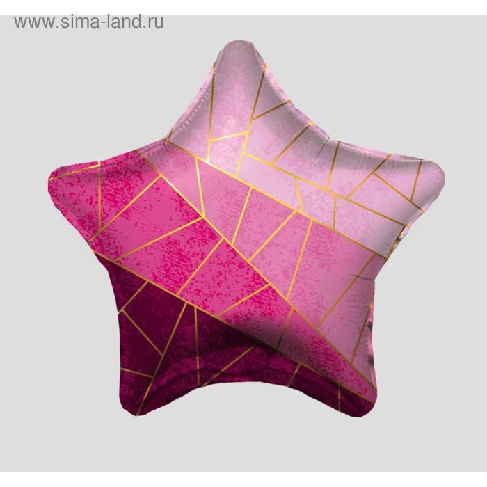 Шар фольгированный 19" «Диагонали», звезда
Шар фольгированный 19" «Диагонали», звезда