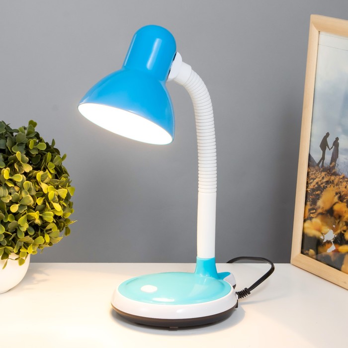 Лампа настольная 16113/1BL E27 40Вт голубой 14,5х16,5х40,5 см
Лампа настольная 16113/1BL E27 40Вт голубой 14,5х16,5х40,5 см