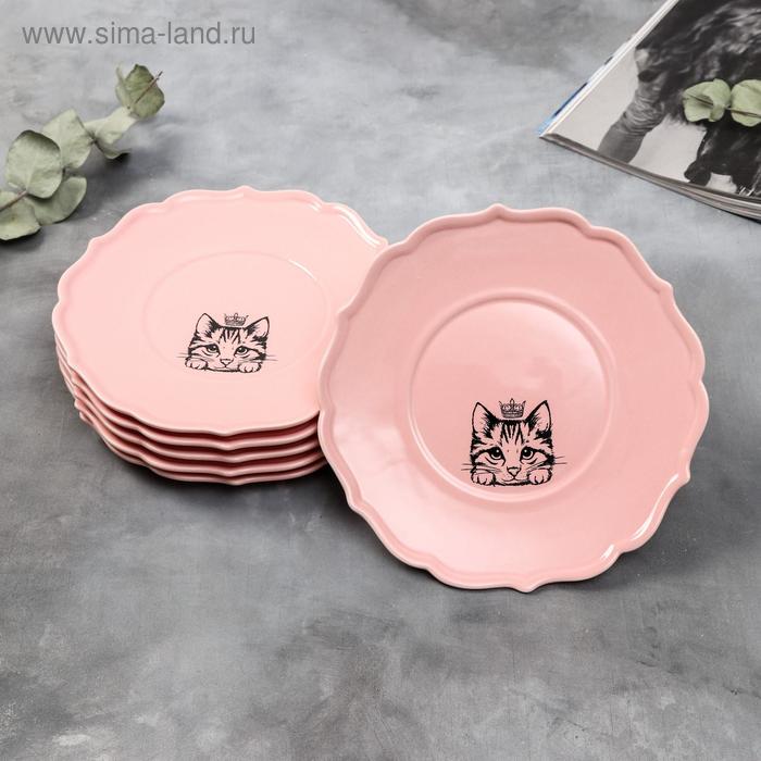 Набор тарелок «Кошка», 20 см, розовые, 6 шт
Набор тарелок «Кошка», 20 см, розовые, 6 шт