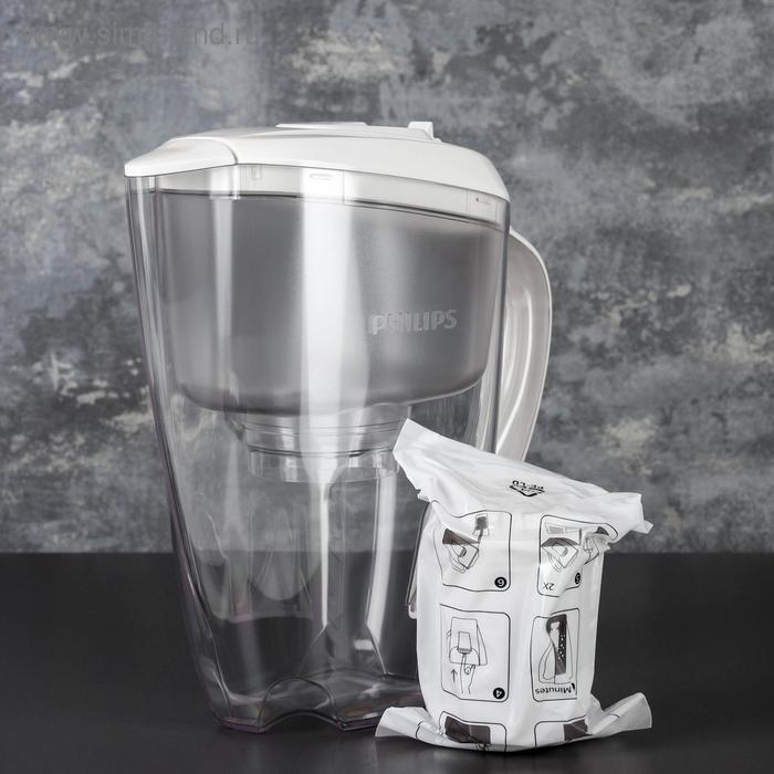 Фильтр-кувшин Philips AWP2900/10, 3 л, цвет белый
Фильтр-кувшин Philips AWP2900/10, 3 л, цвет белый