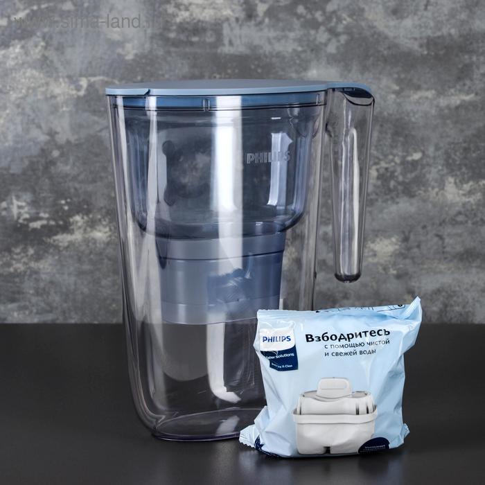 Фильтр-кувшин Philips AWP2935BL/51, 2,6 л, цвет дымчато-синий
Фильтр-кувшин Philips AWP2935BL/51, 2,6 л, цвет дымчато-синий