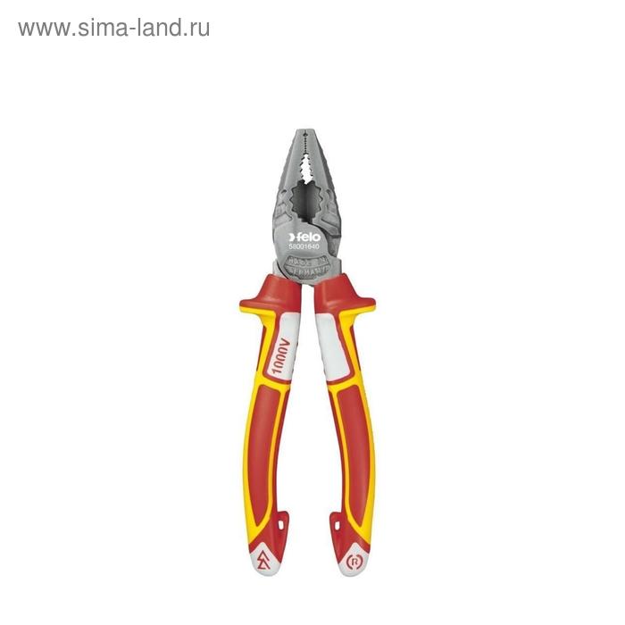 Плоскогубцы комбинированные Felo 58001640, диэлектрические, 160 мм
Плоскогубцы комбинированные Felo 58001640, диэлектрические, 160 мм