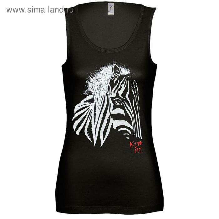 Майка женская «Арт-рокстар. Kiss Me», размер M, цвет чёрный
Майка женская «Арт-рокстар. Kiss Me», размер M, цвет чёрный