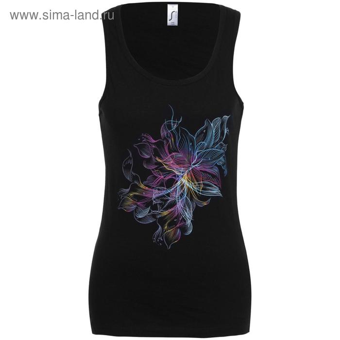 Майка женская Vibrance, размер L, цвет чёрный
Майка женская Vibrance, размер L, цвет чёрный