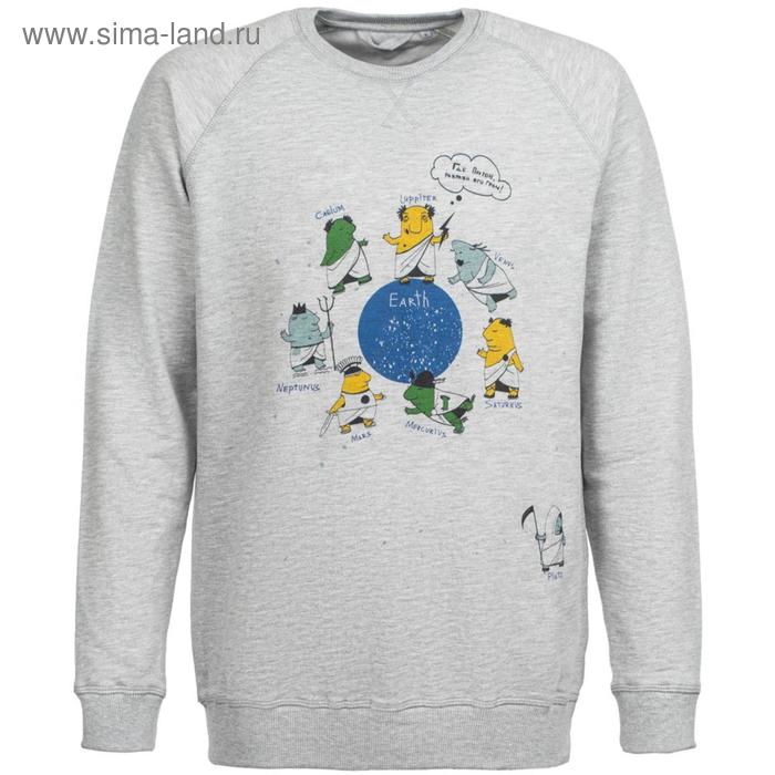 Свитшот мужской «Где Плутон», размер L, цвет серый меланж, серый
Свитшот мужской «Где Плутон», размер L, цвет серый меланж, серый