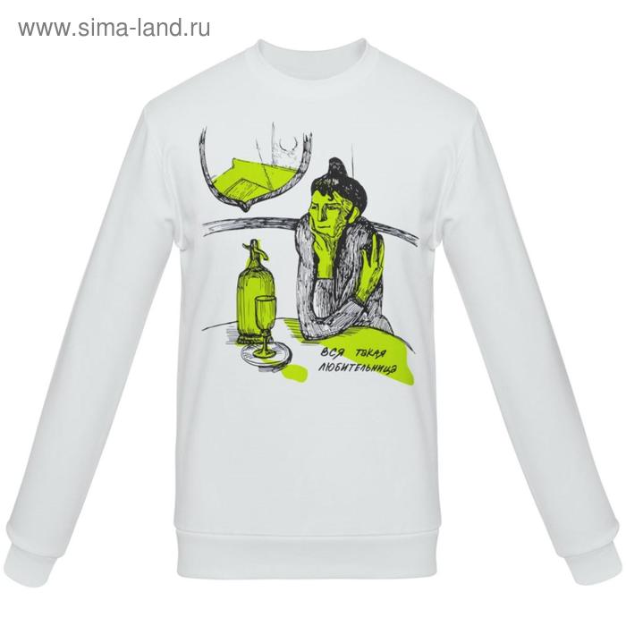 Толстовка женская «Любительница», размер L, цвет белый
Толстовка женская «Любительница», размер L, цвет белый