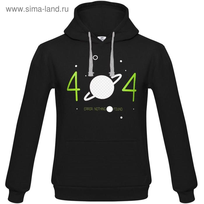 Толстовка унисекс капюшоном Nothing Found, размер L, цвет чёрный 
Толстовка унисекс капюшоном Nothing Found, размер L, цвет чёрный