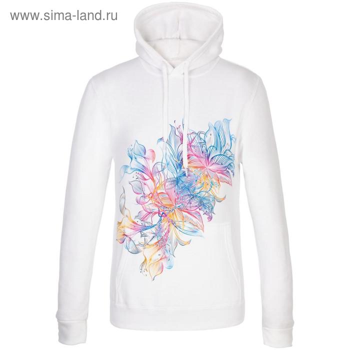 Толстовка женская капюшоном Vibrance, размер XL, цвет белый
Толстовка женская капюшоном Vibrance, размер XL, цвет белый