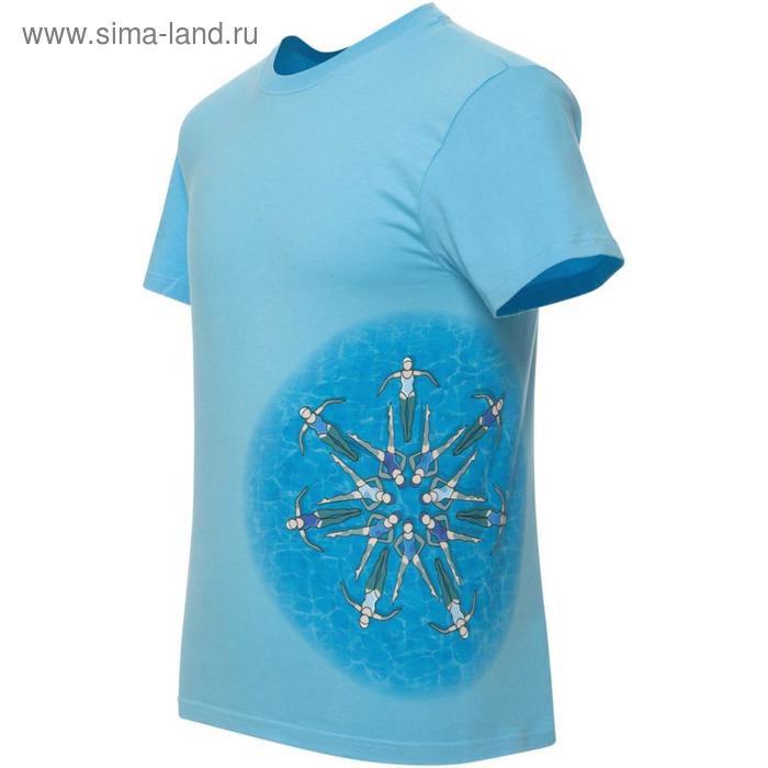 Футболка женская «Вместе и вовремя», размер M, цвет голубой
Футболка женская «Вместе и вовремя», размер M, цвет голубой