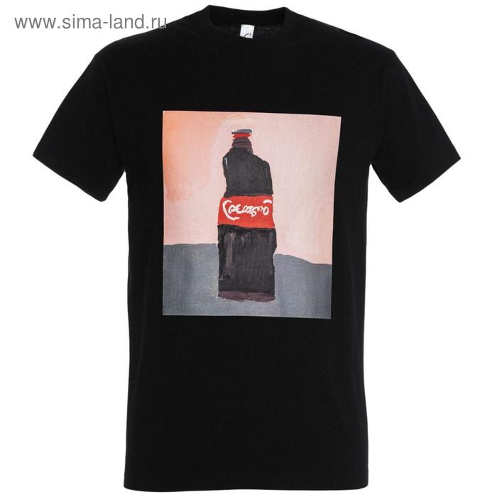 Футболка унисекс «Кола», размер M, цвет чёрный
Футболка унисекс «Кола», размер M, цвет чёрный