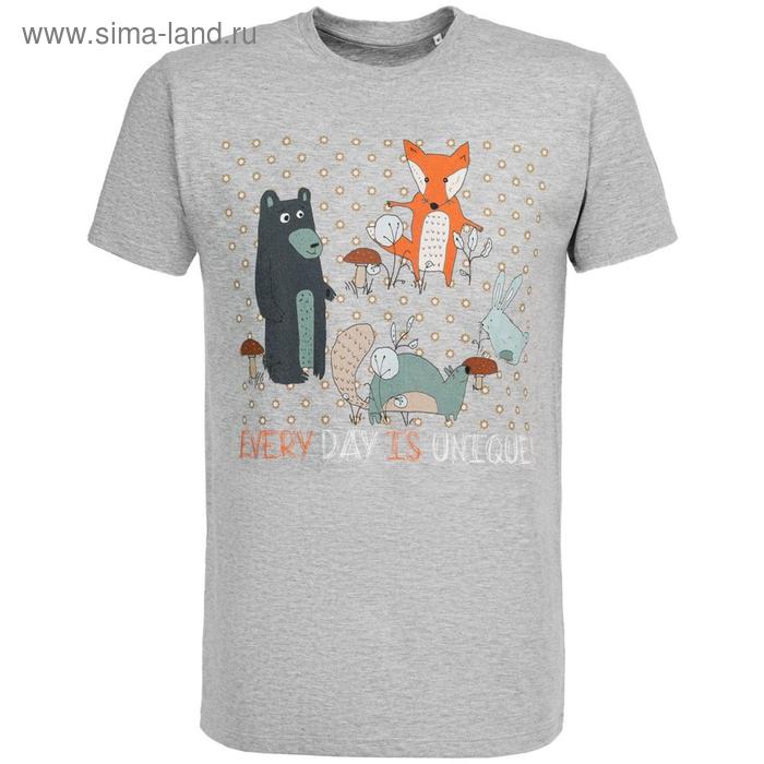Футболка унисекс Every Day is Unique, размер M, цвет серый, серый меланж
Футболка унисекс Every Day is Unique, размер M, цвет серый, серый меланж
