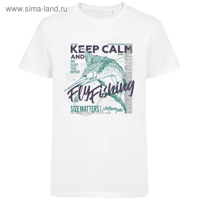 Футболка унисекс Fishing, размер XL, цвет белый
Футболка унисекс Fishing, размер XL, цвет белый