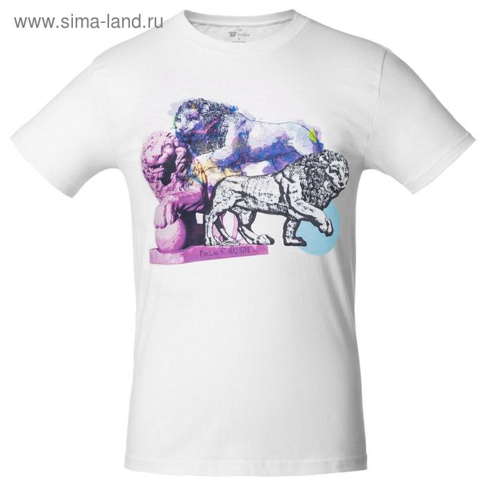 Футболка унисекс LionMe, размер S, цвет белый
Футболка унисекс LionMe, размер S, цвет белый