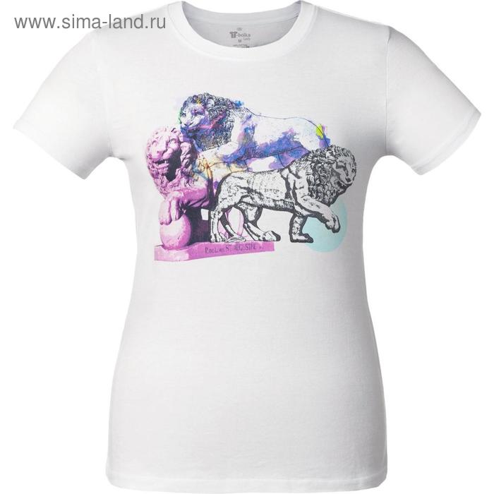 Футболка унисекс LionMe, размер XL, цвет белый 
Футболка унисекс LionMe, размер XL, цвет белый