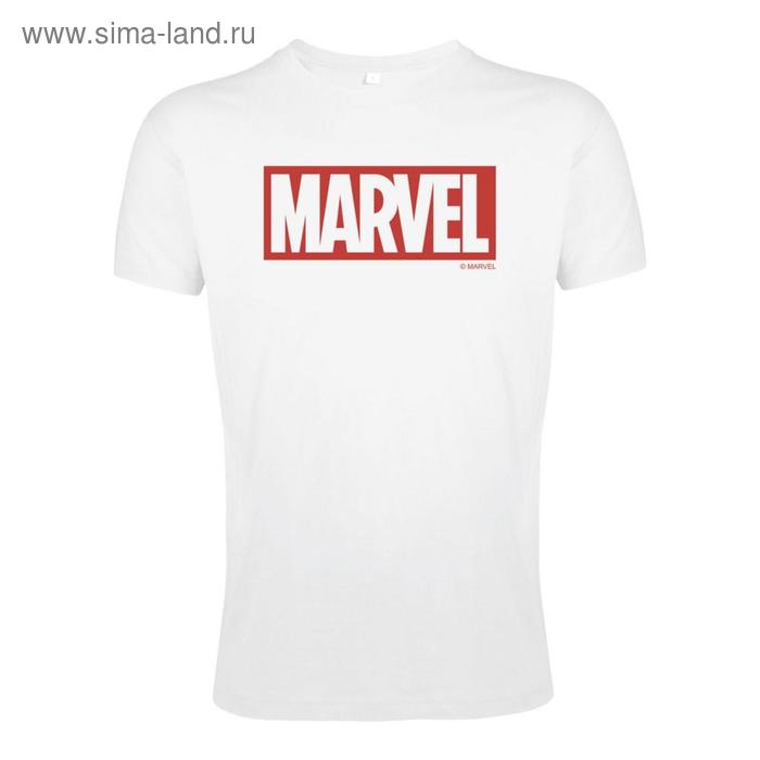 Футболка унисекс Marvel, размер S, цвет белый 
Футболка унисекс Marvel, размер S, цвет белый