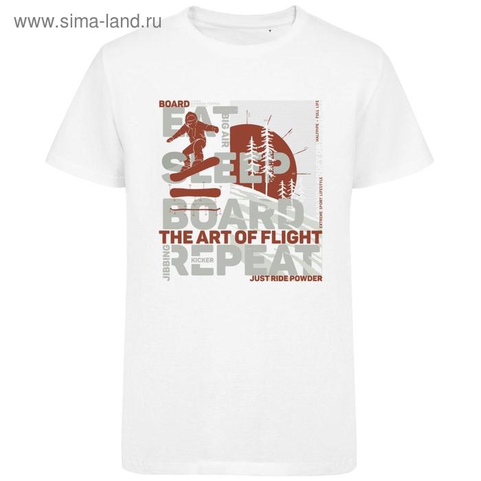 Футболка унисекс Snowboard, размер XXL, цвет белый 
Футболка унисекс Snowboard, размер XXL, цвет белый