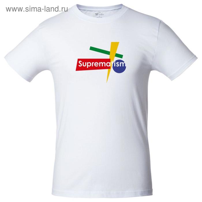 Футболка унисекс Suprematism, размер XL, цвет белый
Футболка унисекс Suprematism, размер XL, цвет белый