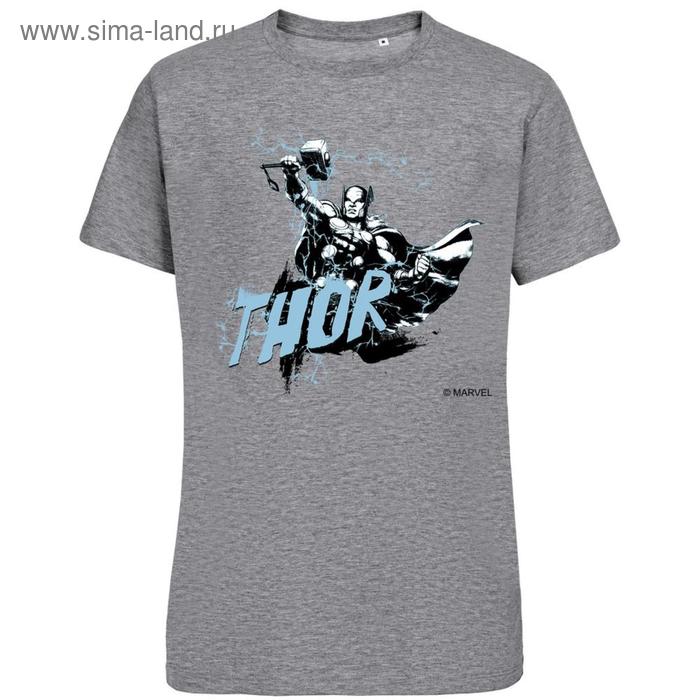 Футболка унисекс Thor, размер L, цвет серый меланж, серый
Футболка унисекс Thor, размер L, цвет серый меланж, серый