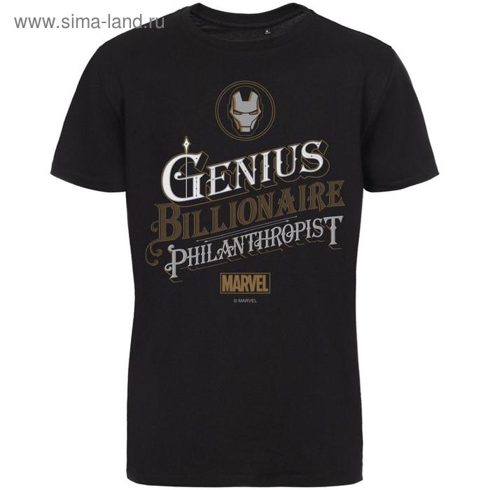 Футболка унисекс Tony Stark Genius, размер XL, цвет чёрный
Футболка унисекс Tony Stark Genius, размер XL, цвет чёрный
