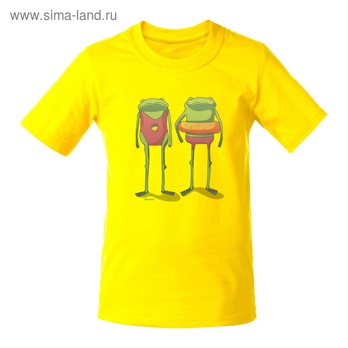 Футболка детская «Лягушата на пляже», размер 8 лет, цвет желтый
Футболка детская «Лягушата на пляже», размер 8 лет, цвет желтый