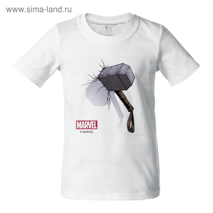 Футболка детская «Молот Тора», рост 142-152 см, цвет белый
Футболка детская «Молот Тора», рост 142-152 см, цвет белый