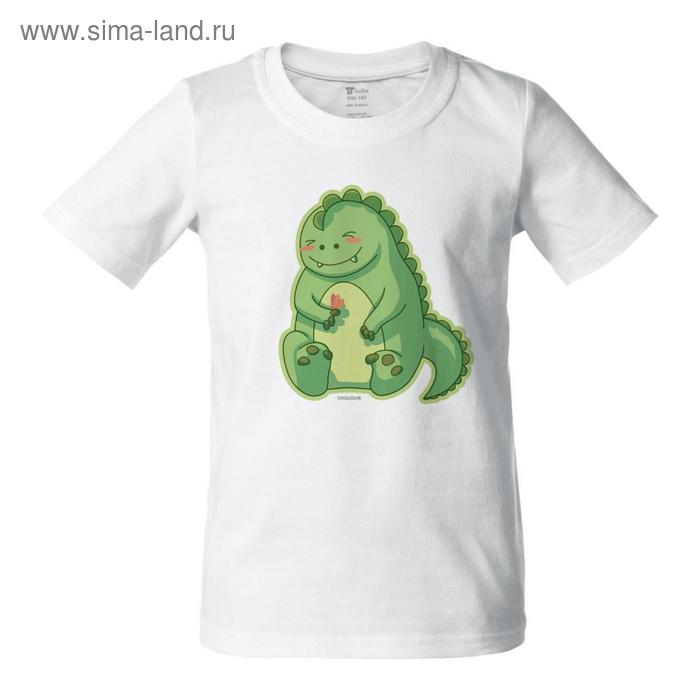 Футболка детская BabyZilla, размер 6 лет, цвет белый
Футболка детская BabyZilla, размер 6 лет, цвет белый