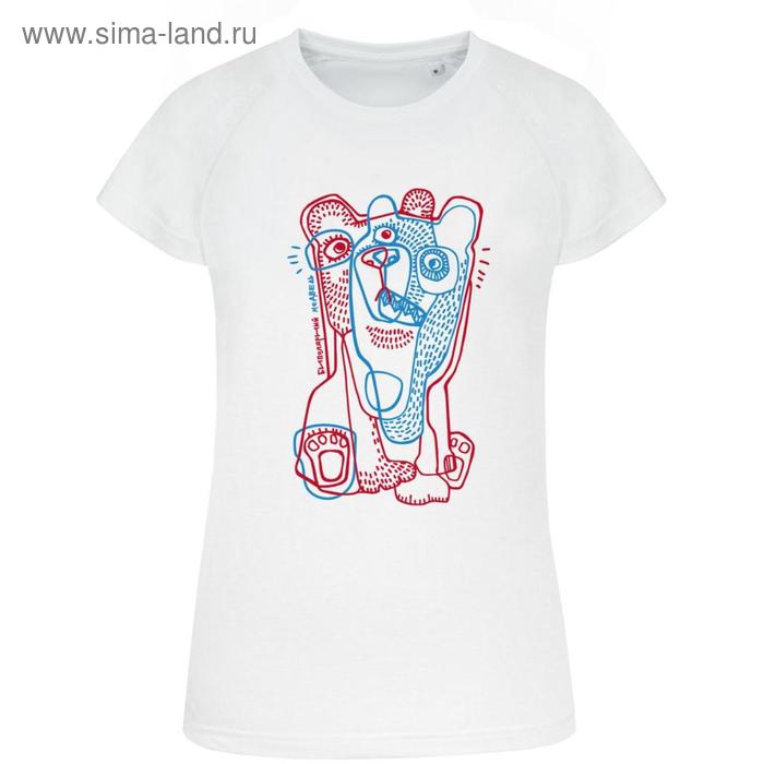 Футболка женская «Биполярный медведь», размер M, цвет белый
Футболка женская «Биполярный медведь», размер M, цвет белый