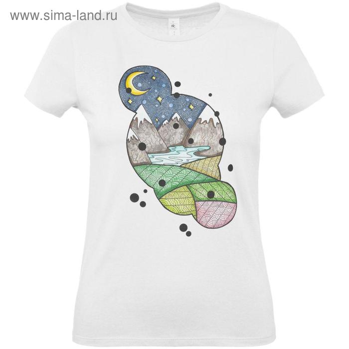 Футболка женская «Горы», размер L, цвет белый
Футболка женская «Горы», размер L, цвет белый