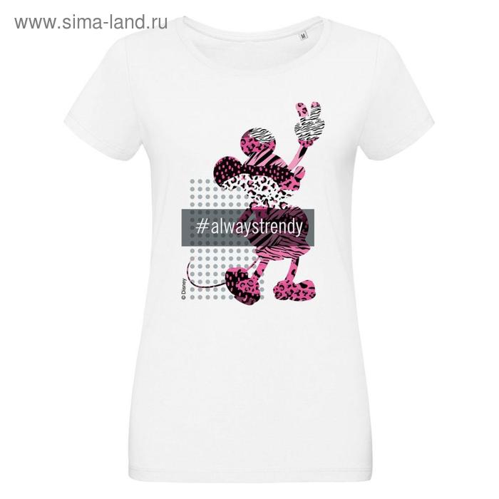 Футболка женская «Микки Маус. Always Trendy», размер M, цвет белый
Футболка женская «Микки Маус. Always Trendy», размер M, цвет белый