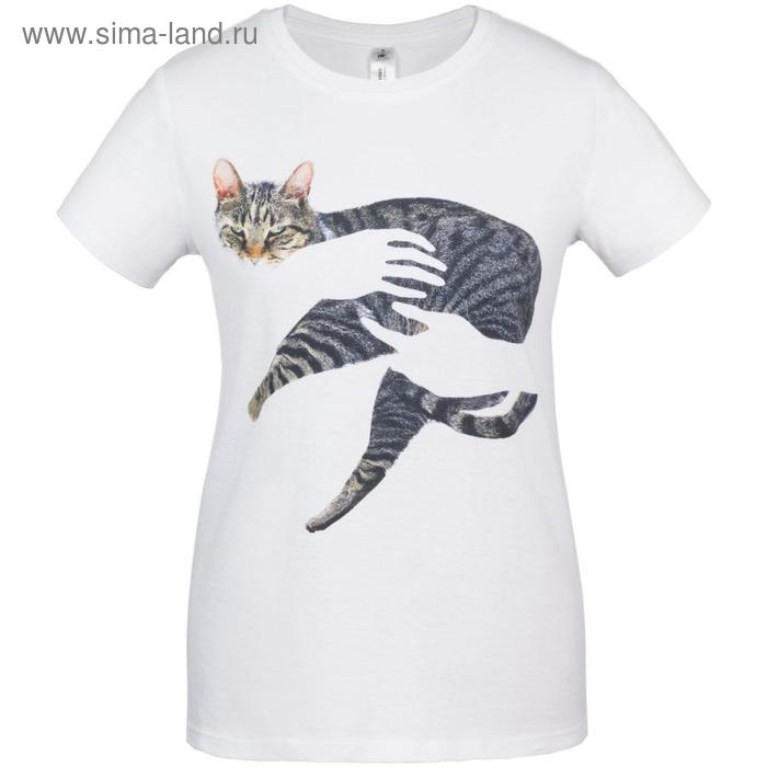 Футболка женская «Погладь кота», размер L, цвет белый
Футболка женская «Погладь кота», размер L, цвет белый