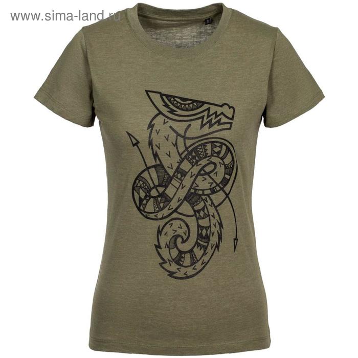 Футболка женская «Полинезийский дракон», размер L, цвет хаки
Футболка женская «Полинезийский дракон», размер L, цвет хаки