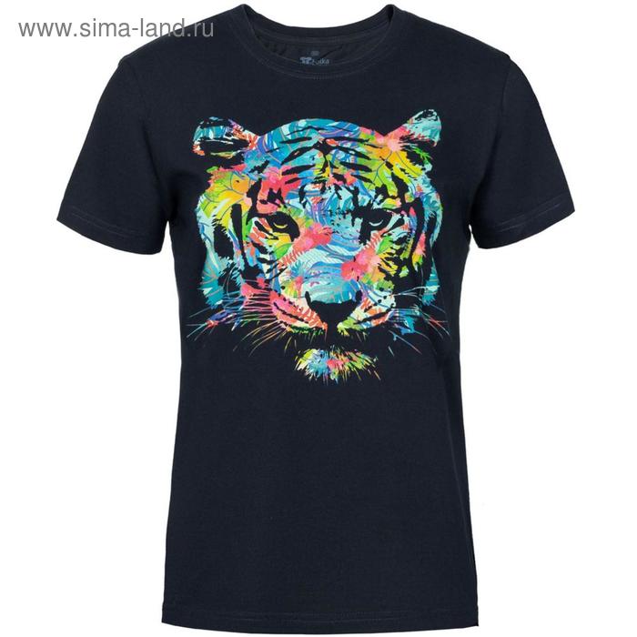 Футболка женская Jungle Look, размер S, цвет синий, тёмно-синий 
Футболка женская Jungle Look, размер S, цвет синий, тёмно-синий