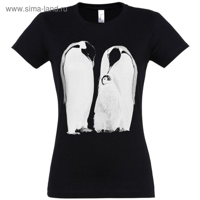 Футболка женская Like a Penguin, размер M, цвет чёрный
Футболка женская Like a Penguin, размер M, цвет чёрный