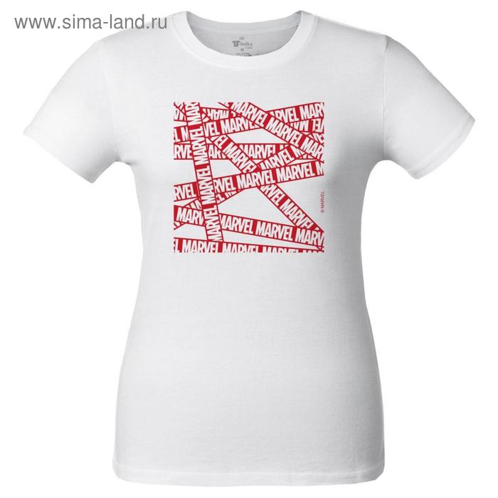 Футболка женская Marvel Tape, размер XL, цвет белый
Футболка женская Marvel Tape, размер XL, цвет белый