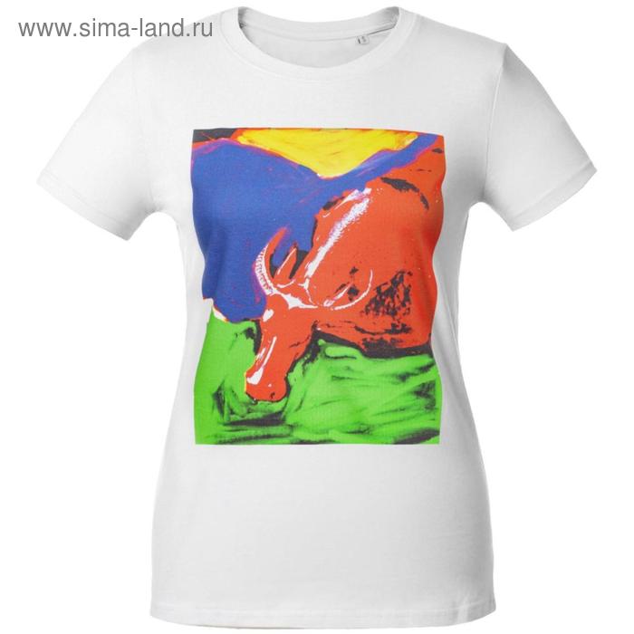 Футболка женская Toro, размер L, цвет белый
Футболка женская Toro, размер L, цвет белый