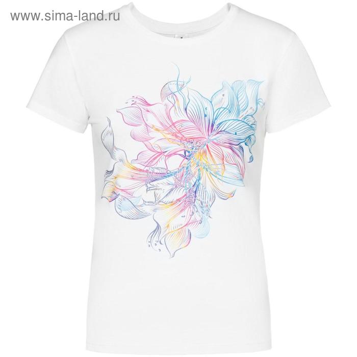 Футболка женская Vibrance, размер L, цвет белый
Футболка женская Vibrance, размер L, цвет белый