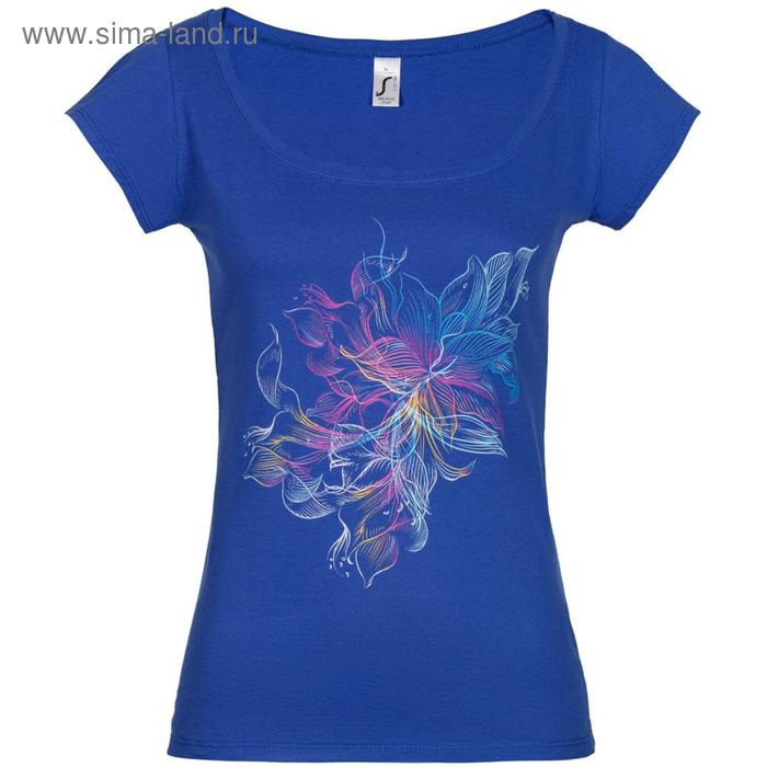 Футболка женская Vibrance, размер M, цвет синий
Футболка женская Vibrance, размер M, цвет синий