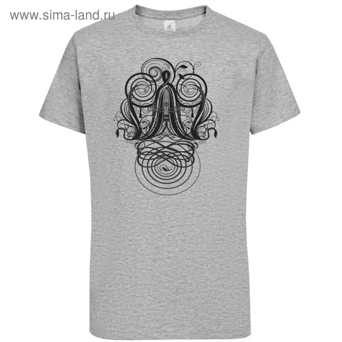 Футболка мужская «Антиква А», размер XXL, цвет серый, серый меланж 
Футболка мужская «Антиква А», размер XXL, цвет серый, серый меланж