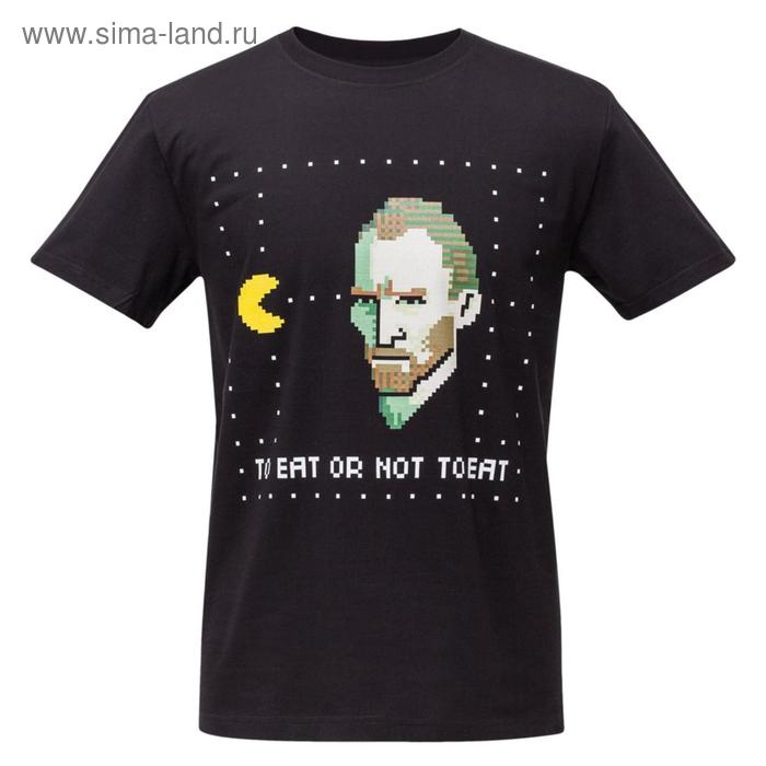 Футболка мужская «Ван-Пакман», размер XXL, цвет чёрный 
Футболка мужская «Ван-Пакман», размер XXL, цвет чёрный