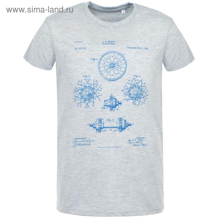 Футболка приталенная Old Patents. Wheel, размер L, цвет голубой меланж, голубой
Футболка приталенная Old Patents. Wheel, размер L, цвет голубой меланж, голубой