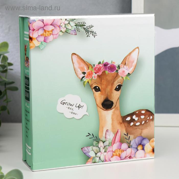 Фотоальбом на 100 фото 10х15 см "Олень и суккуленты" 17,5х15,6х4,6 см
Фотоальбом на 100 фото 10х15 см "Олень и суккуленты" 17,5х15,6х4,6 см