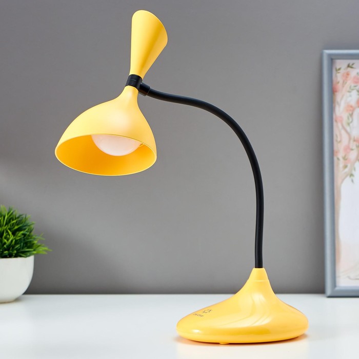 Лампа настольная сенсорная 16089/1YL LED 3Вт USB АКБ 3000-6000Кжелто-черный 11х17,5х39 см 
Лампа настольная сенсорная 16089/1YL LED 3Вт USB АКБ 3000-6000Кжелто-черный 11х17,5х39 см